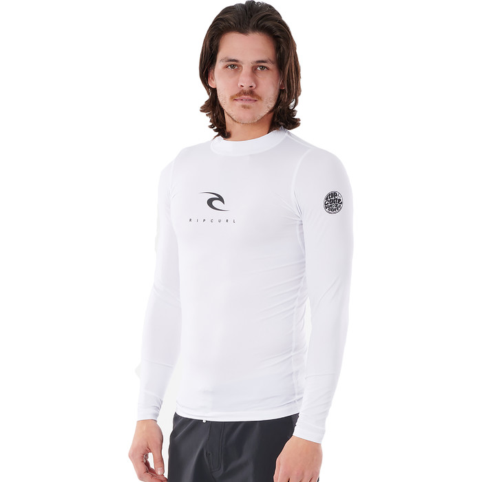 2022 Rip Curl Men Corps Long Sleeve UV Rash Vest WLE3QM
